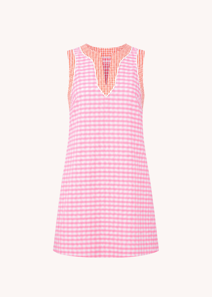 Malia Mini Shift Dress in Pink