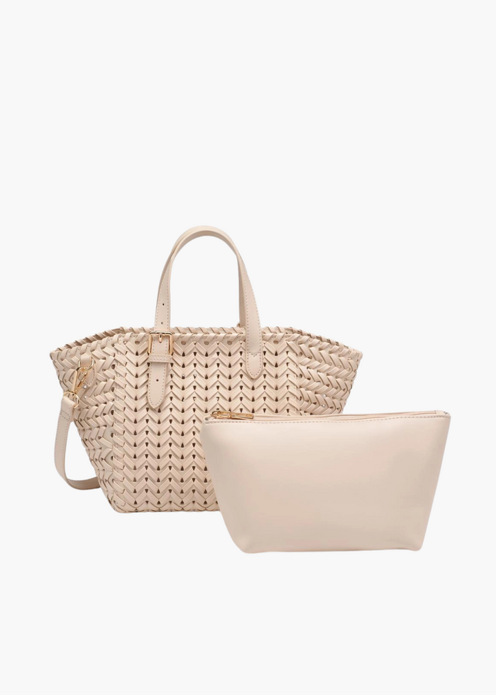 Gina Crossbody in Light Brown