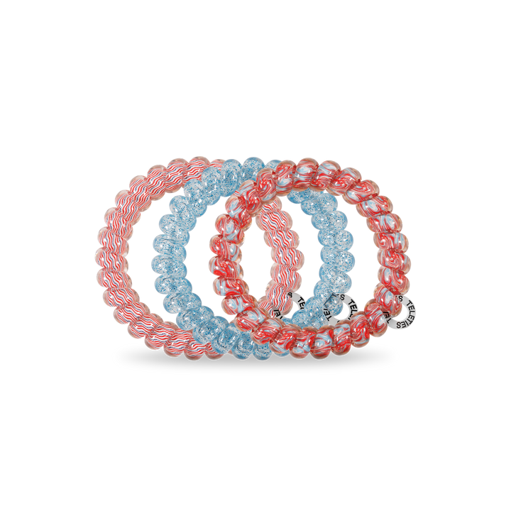 Spiral Hair Ties in Freedom to Sparkle