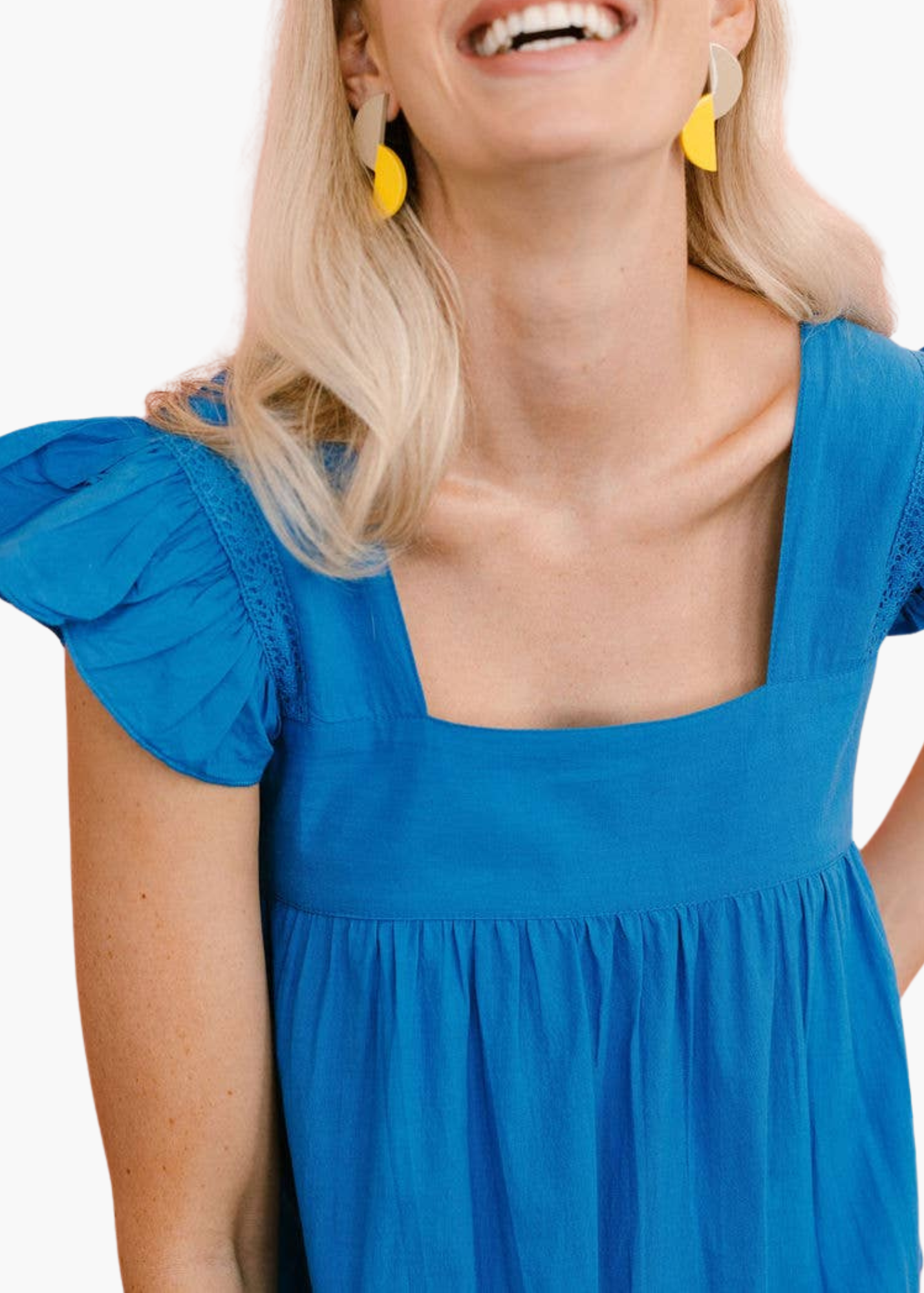 Olla Dress in Blue