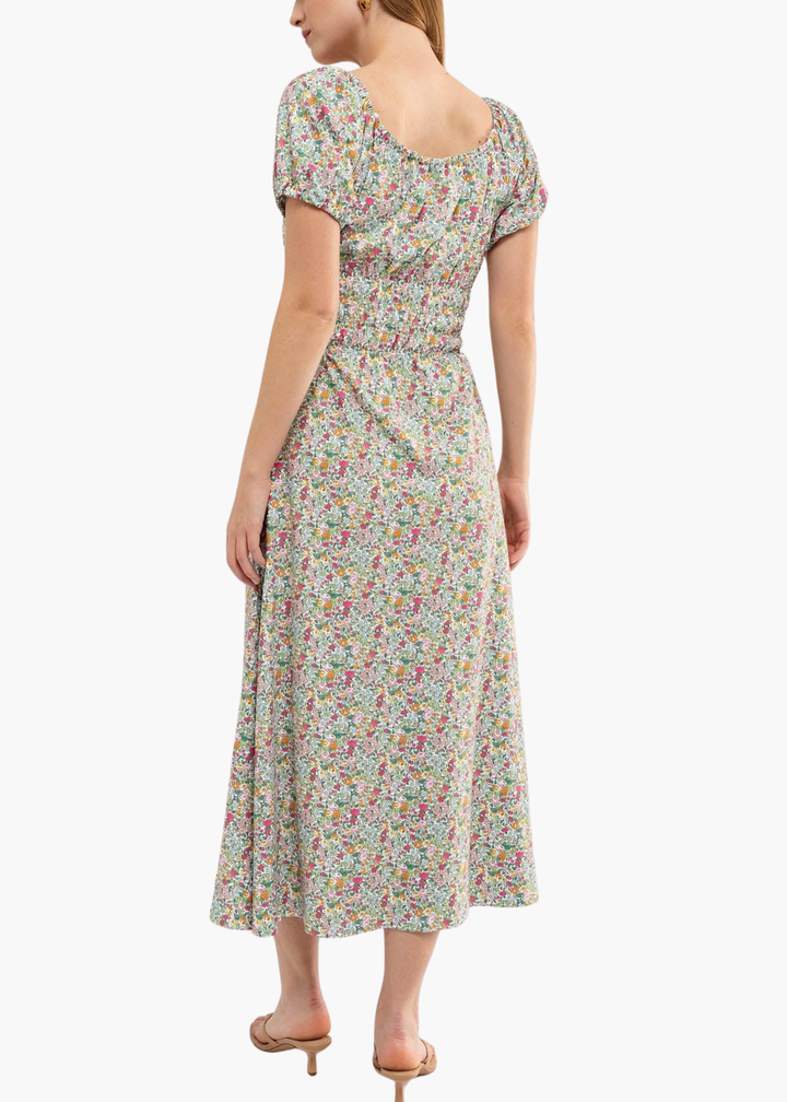 Philippa Dress in Sorbet Bouquet