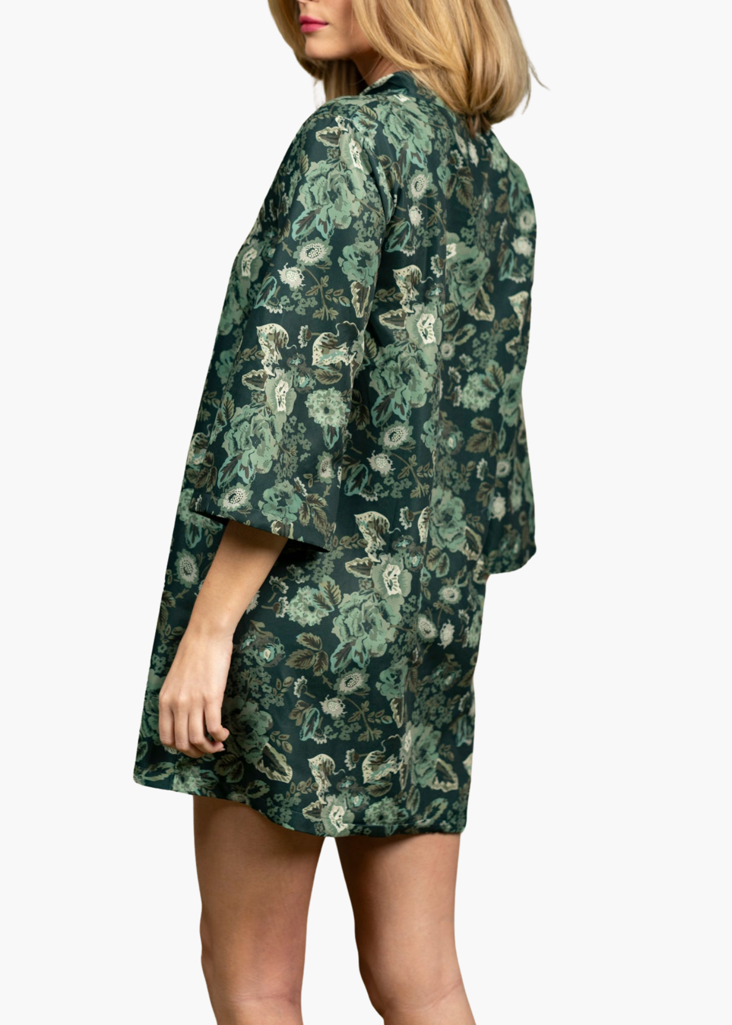 Phoebe Dress in Rosemary Meadow