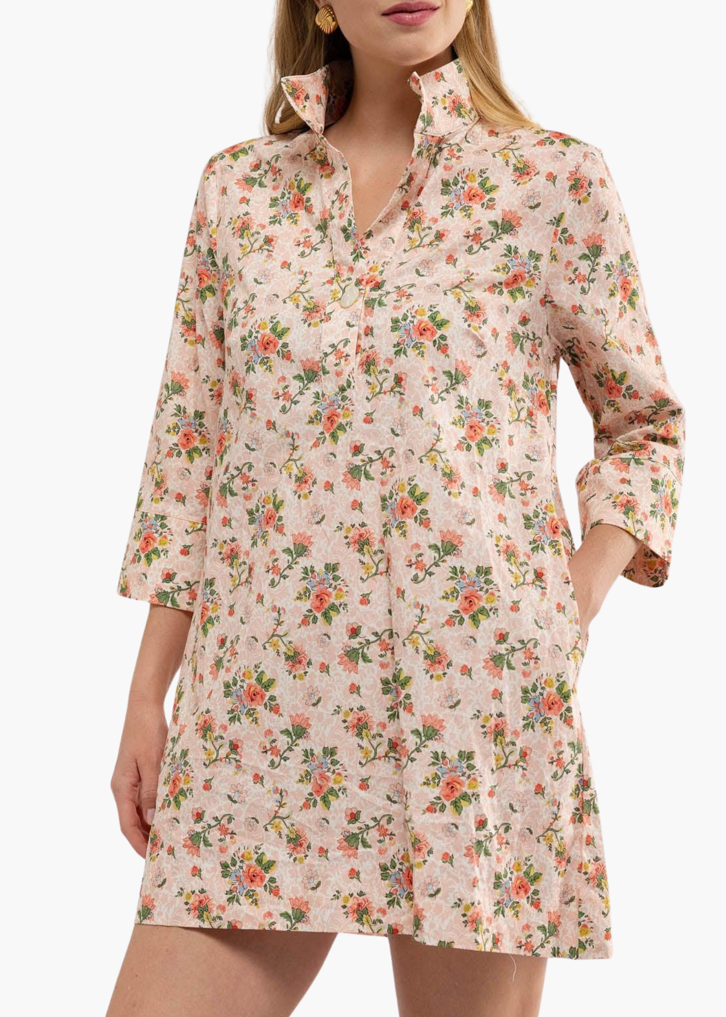 Martha Dress in Sweet Pea