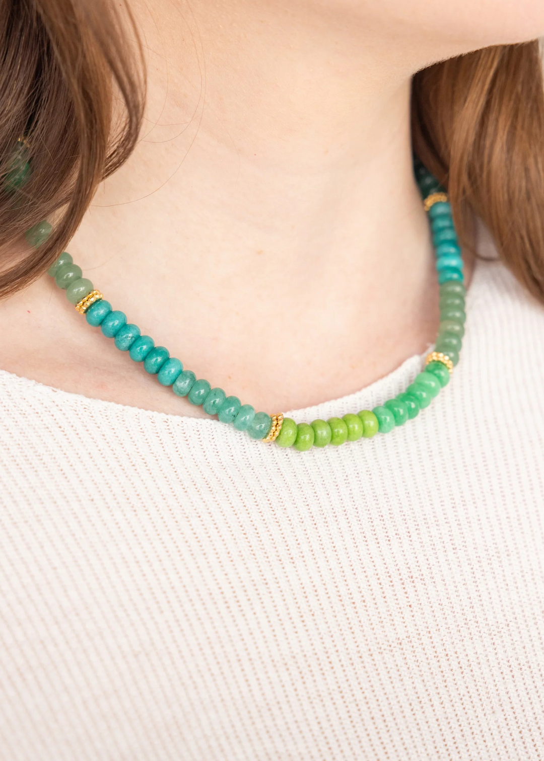 Lolly Necklace in Lime