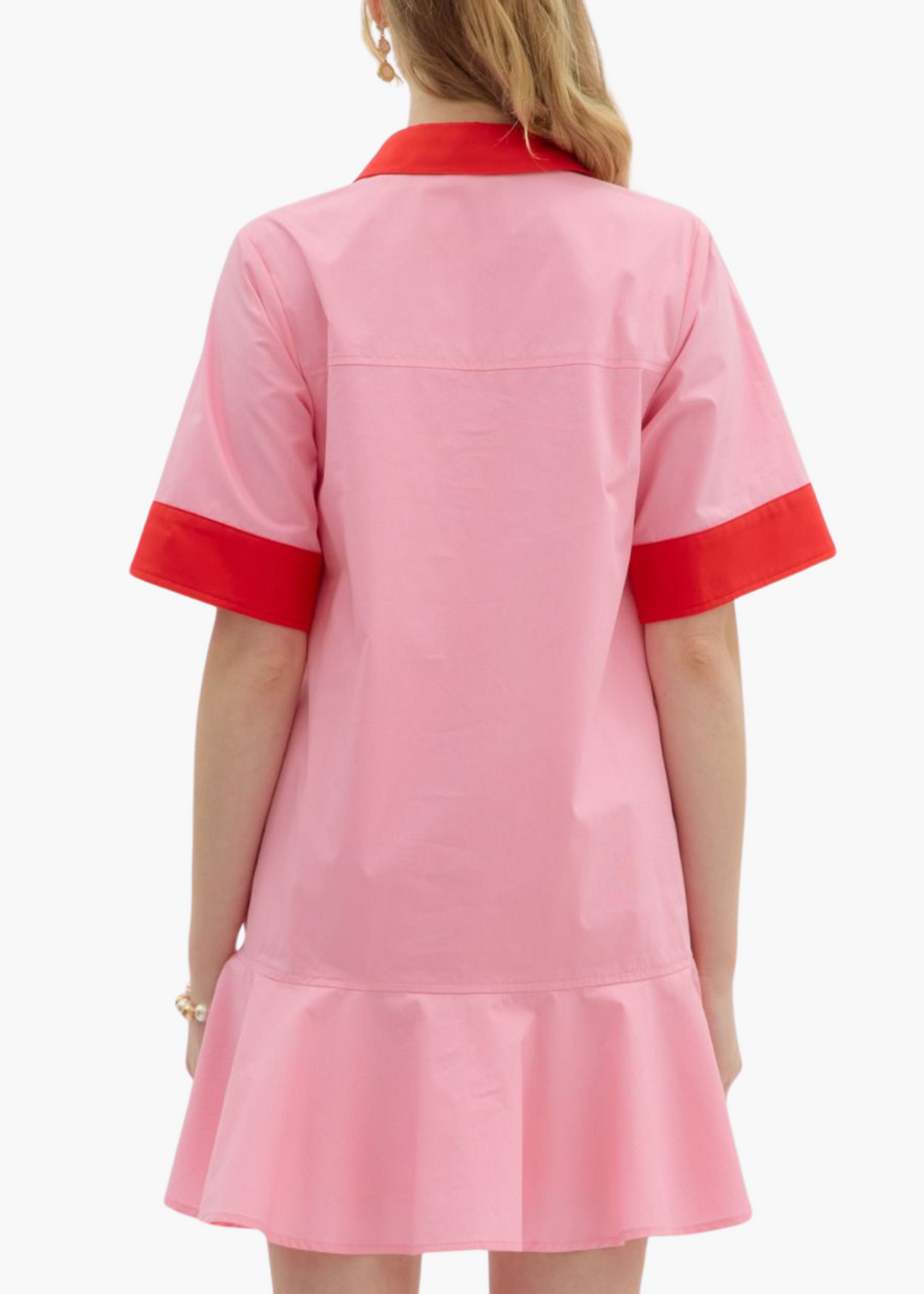 Holland Mini Dress in Pink