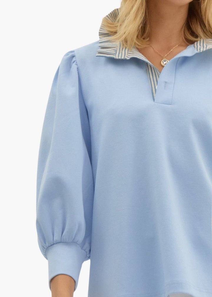 Beckham Pullover in Light Blue