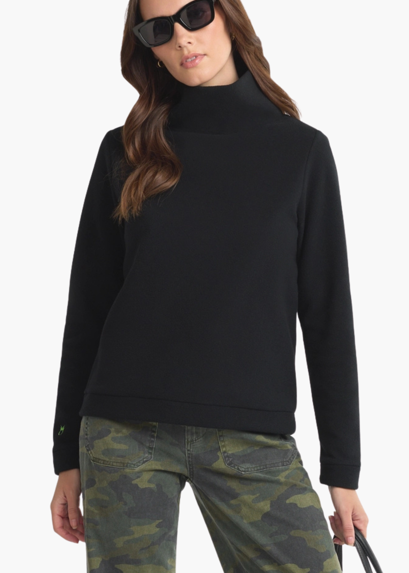 Park Slope Turtleneck in Black