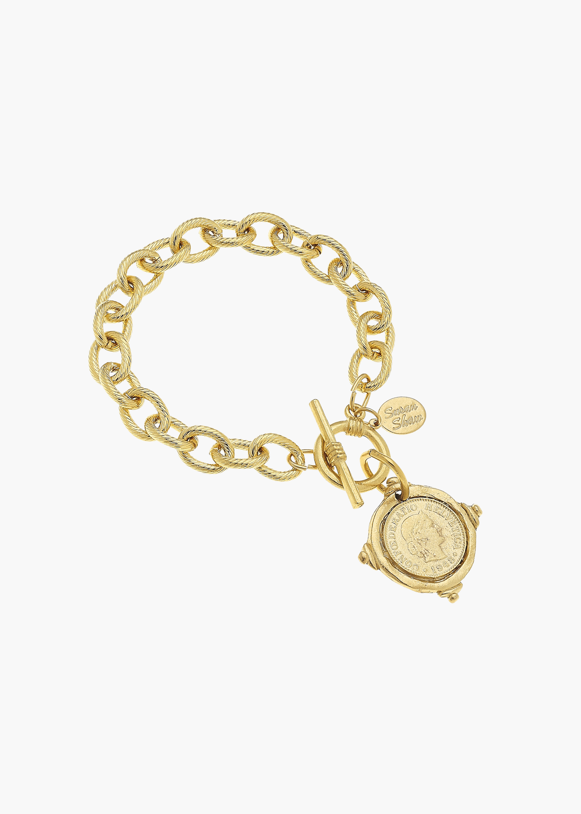 Coin Toggle Bracelet