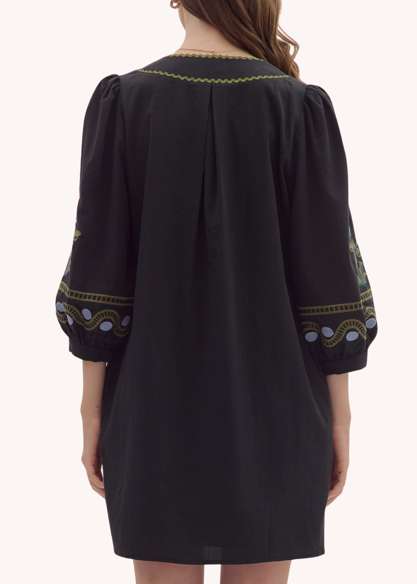 Kirsten Mini Dress in Black