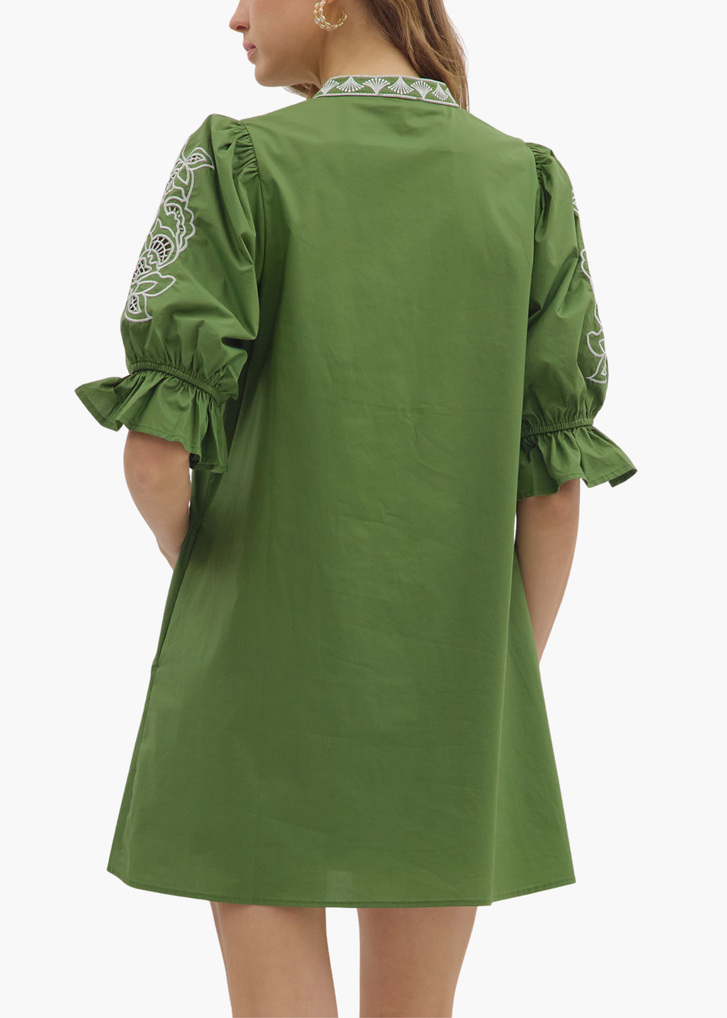 Bre Mini Dress in Green