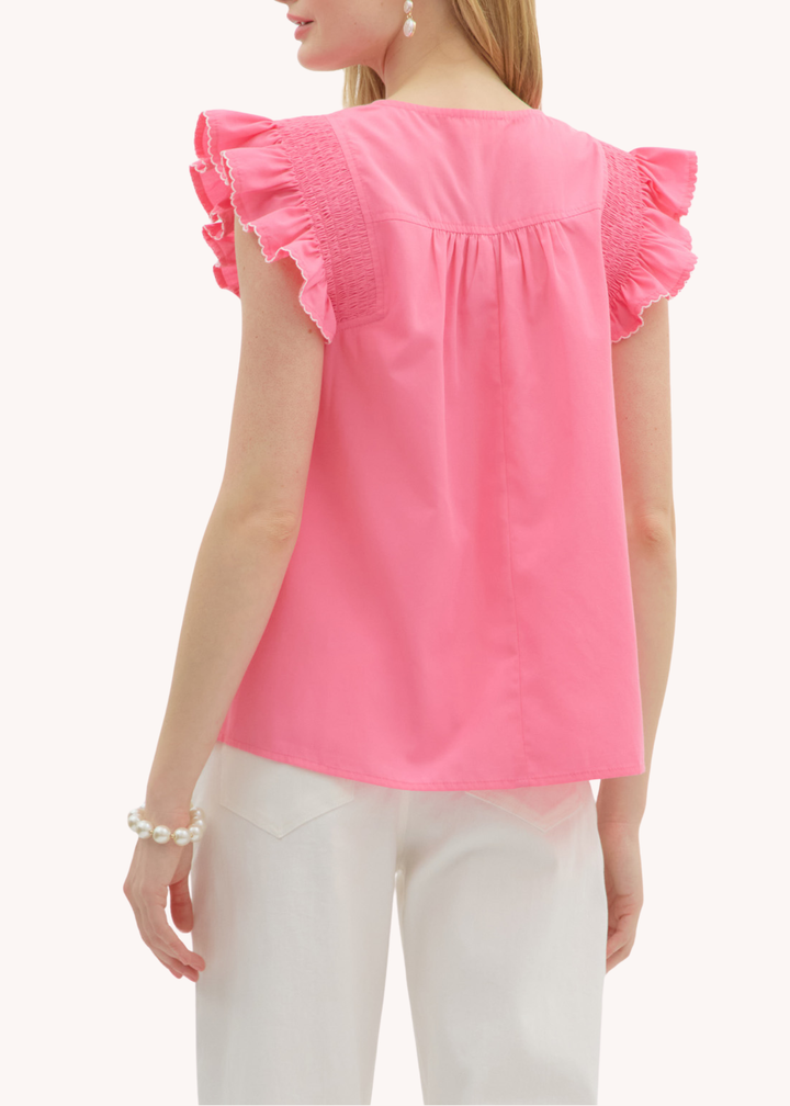 Luna Top in Pink