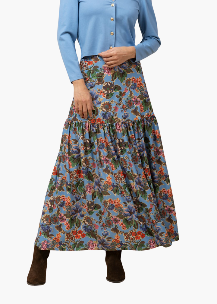 Faye Skirt in Antique Petals