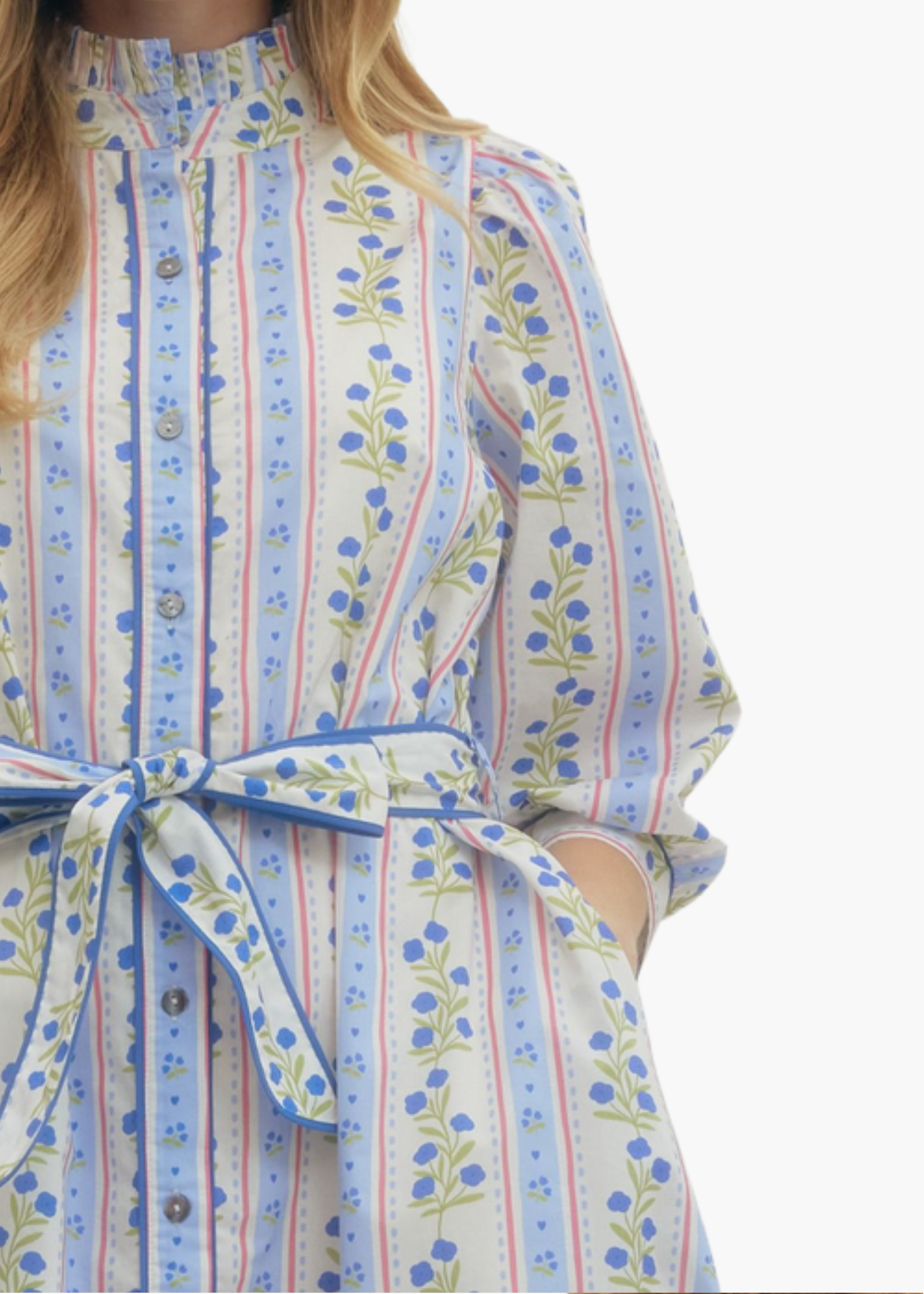 Emmeline Dress in Blue