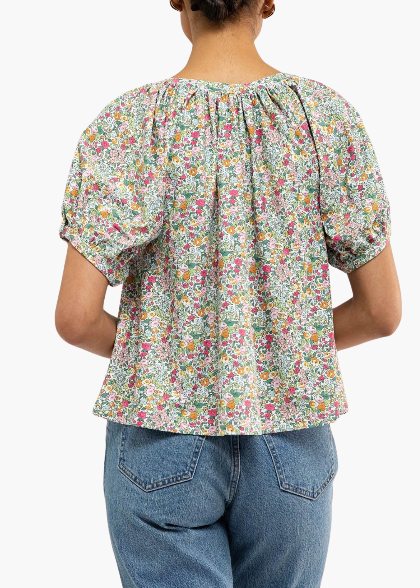 Imogen Top in Sorbet Bouquet