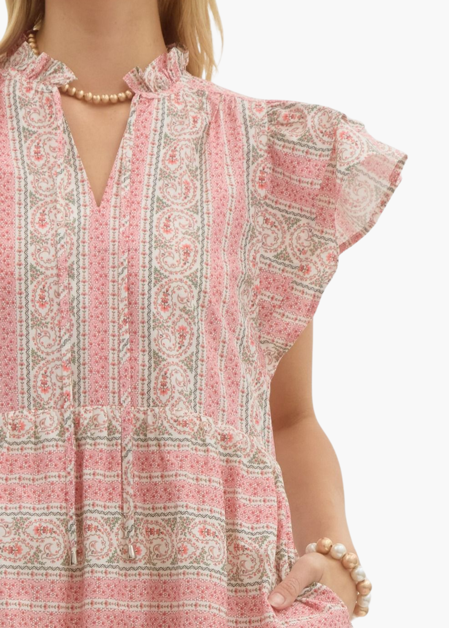 Macy Mini Dress in Pink