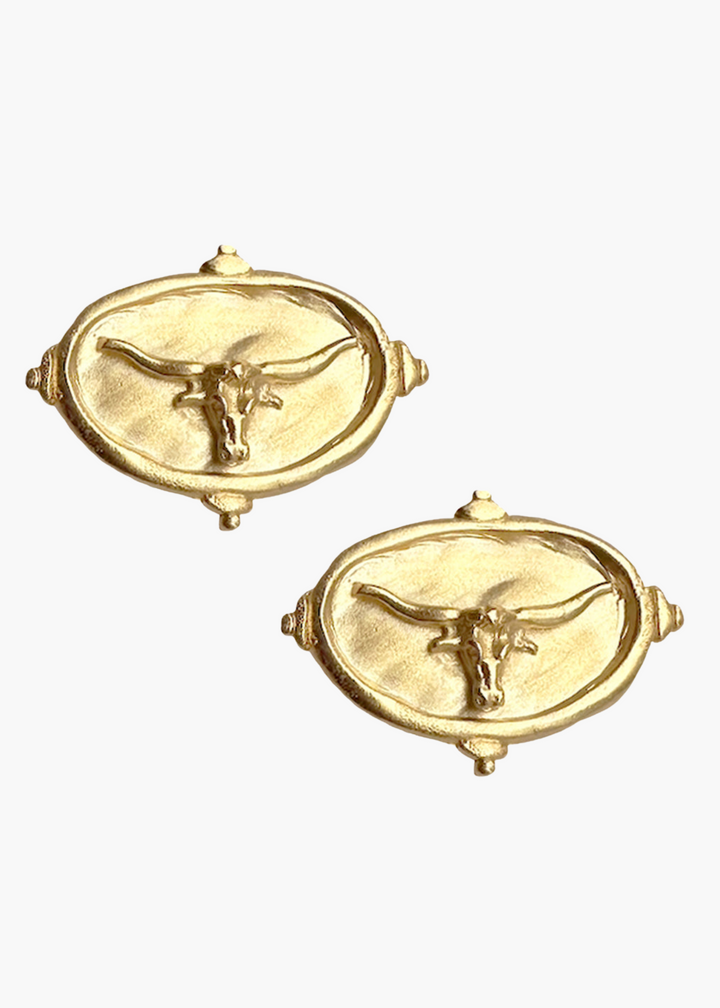 Longhorn Intaglio Studs