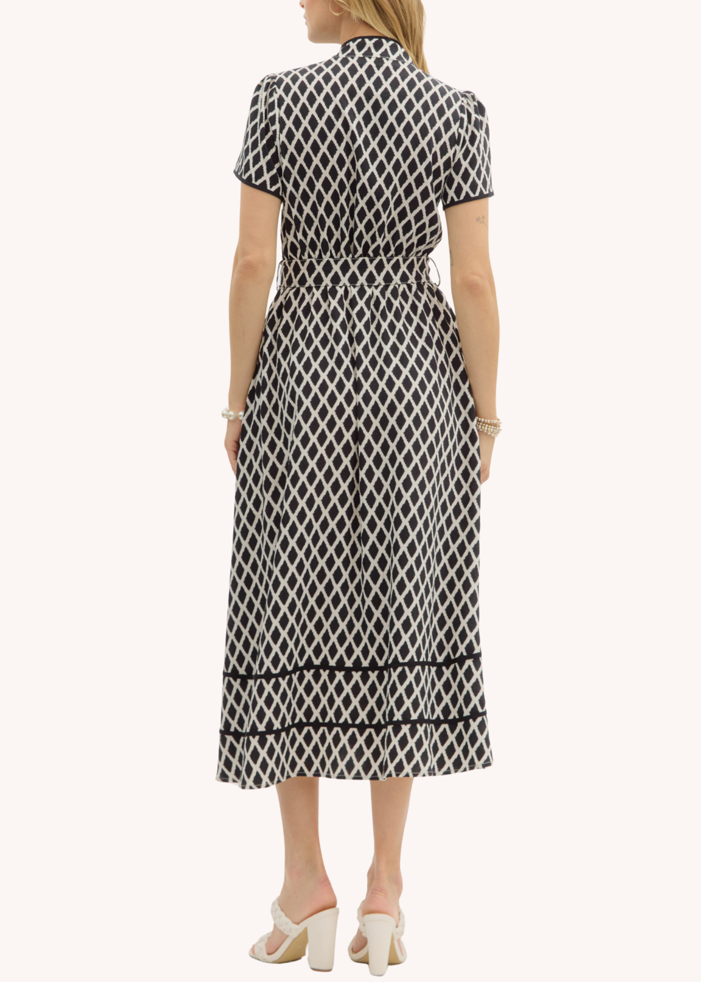 Cammie Midi Dress in Black