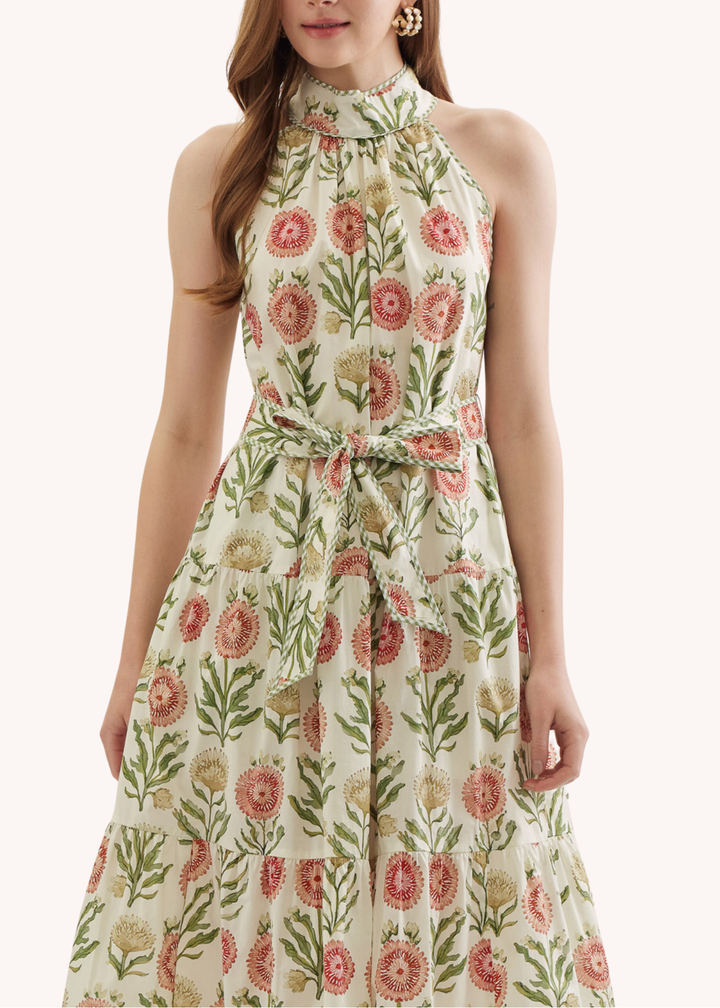 Mamie Cotton Midi Dress