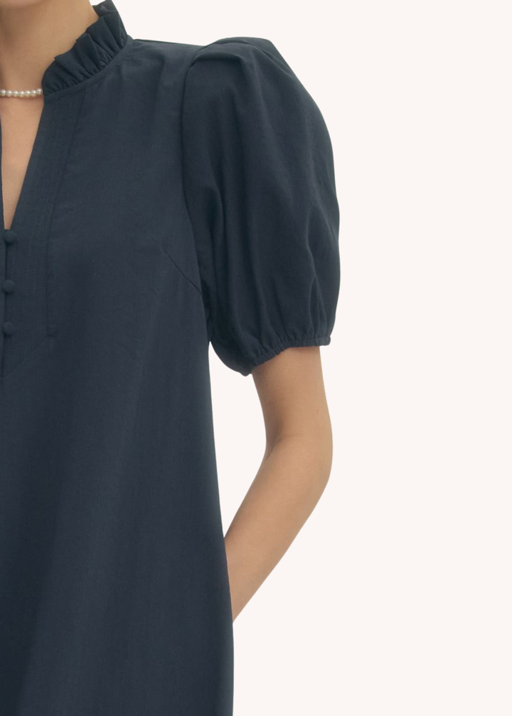 Maisie Midi Dress in Navy