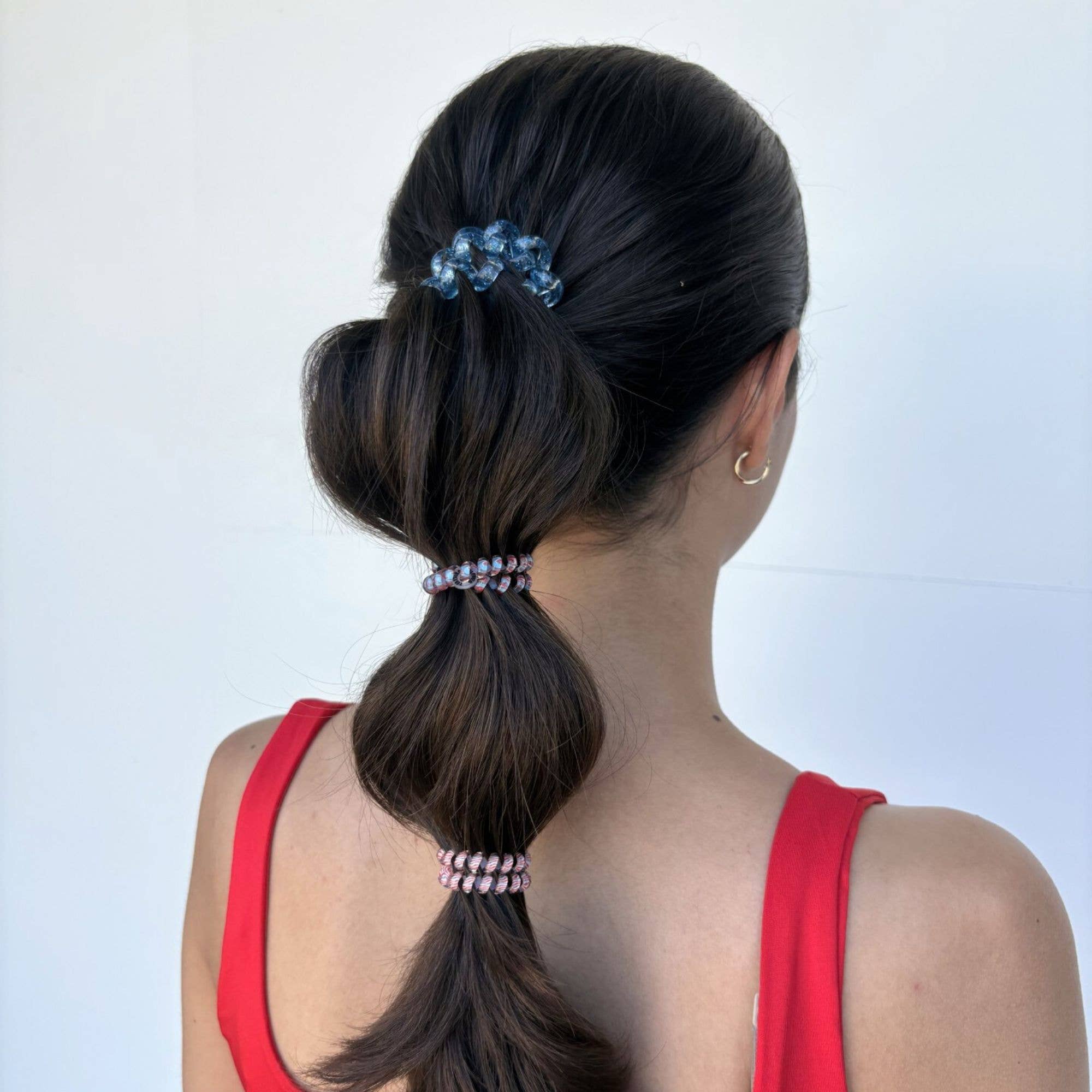 Spiral Hair Ties in Freedom to Sparkle