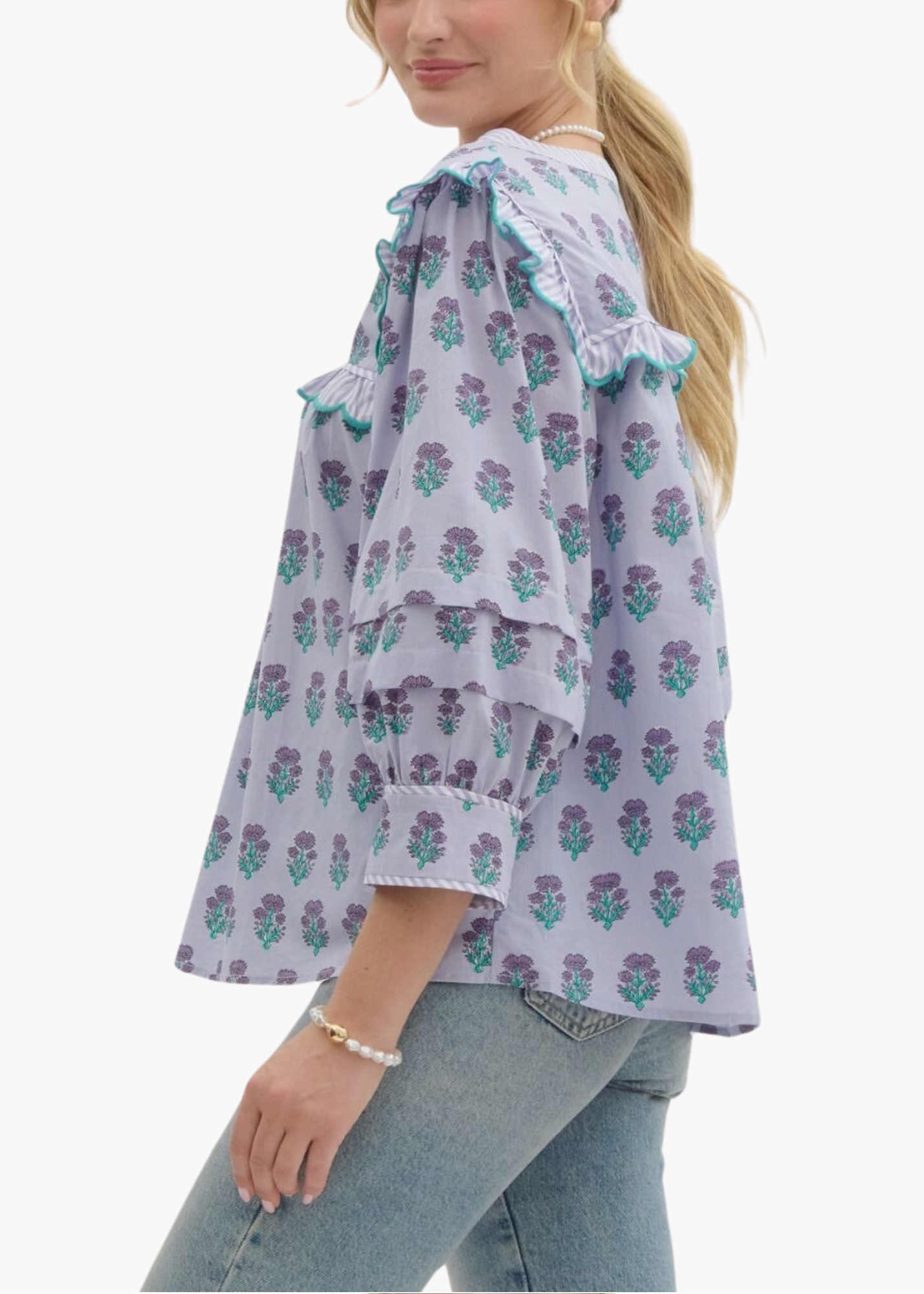 Mira Top in Lavender