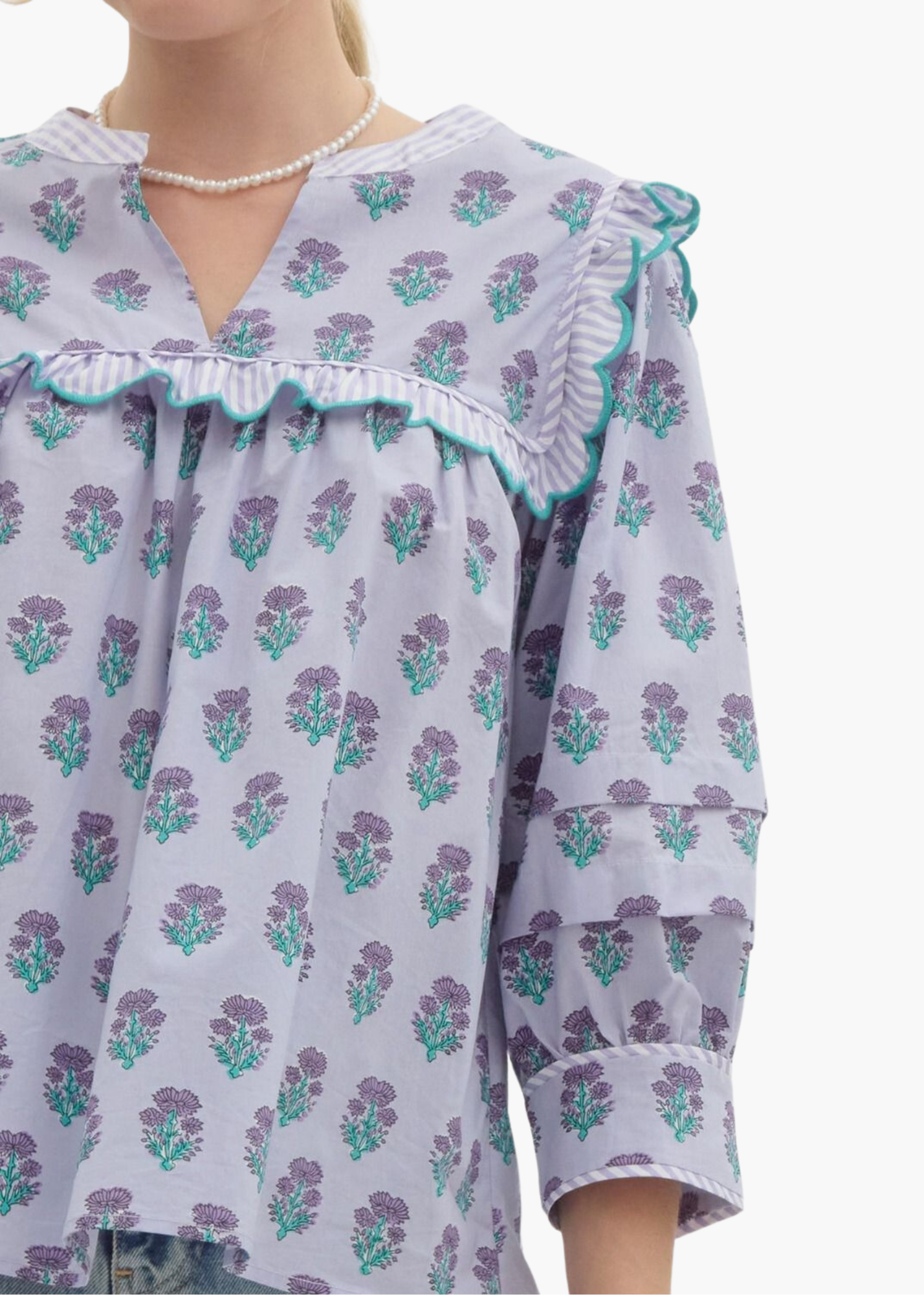 Mira Top in Lavender