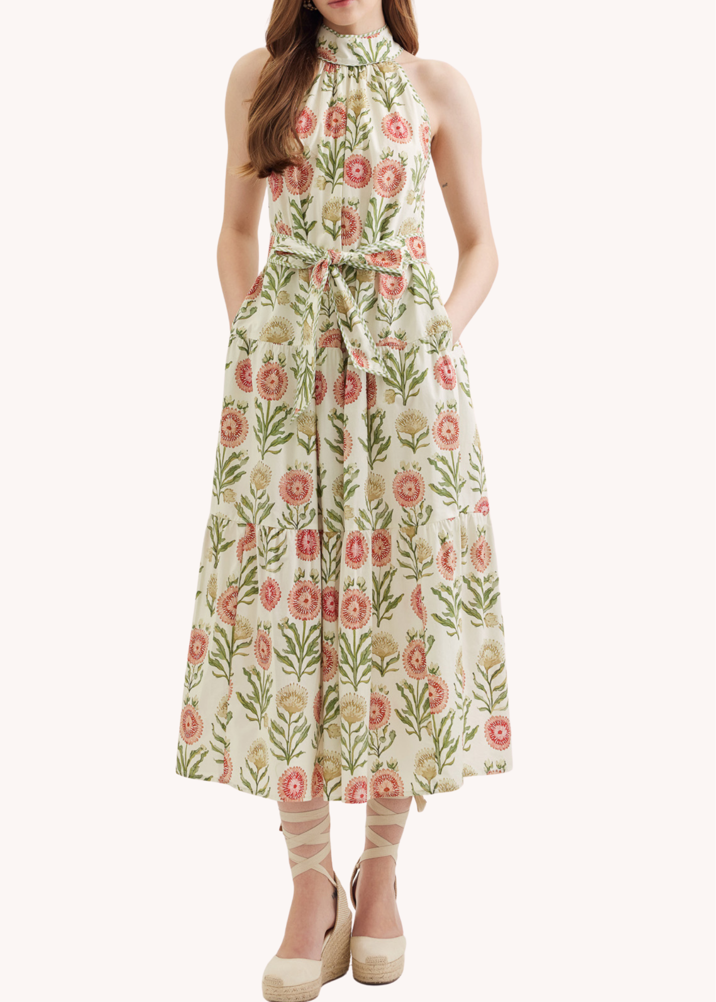Mamie Cotton Midi Dress