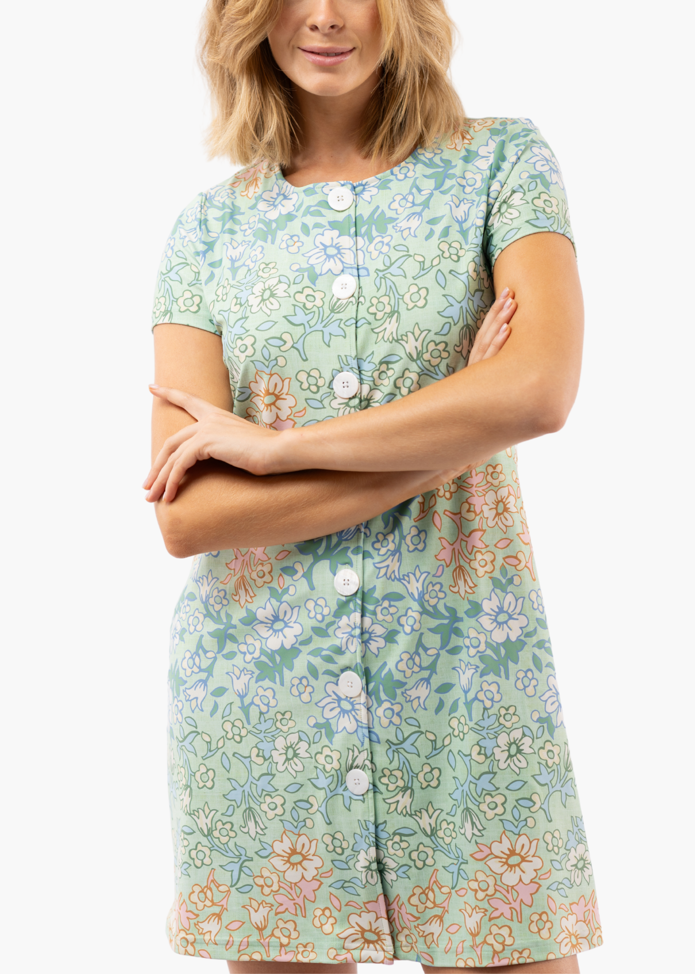 Agnes in Basil Daisy