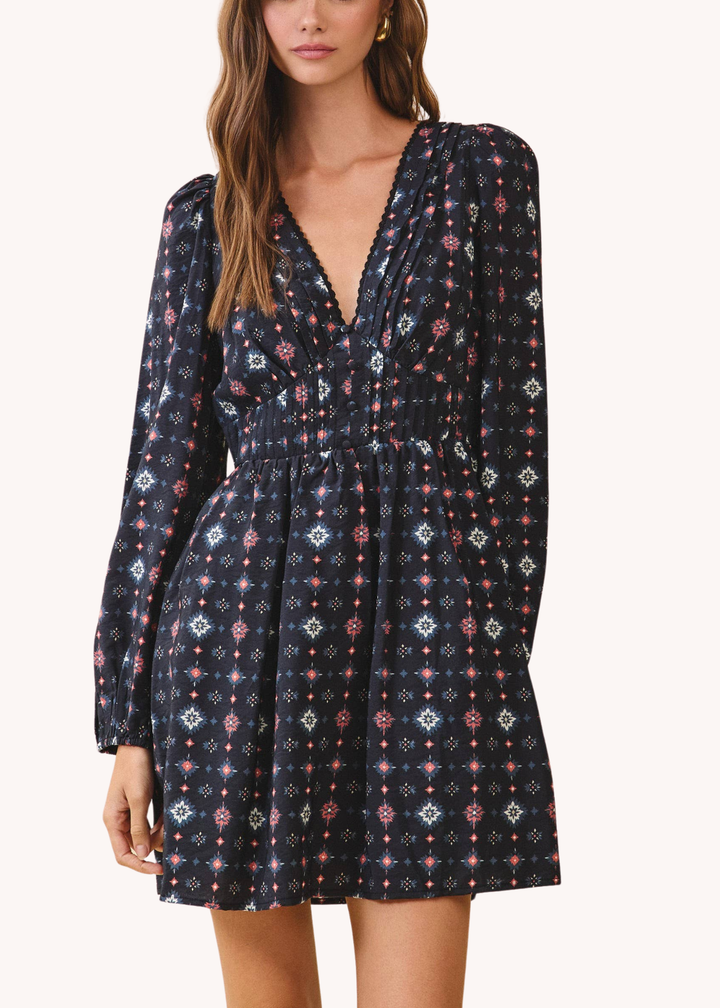 Mallory Mini Smocked Dress