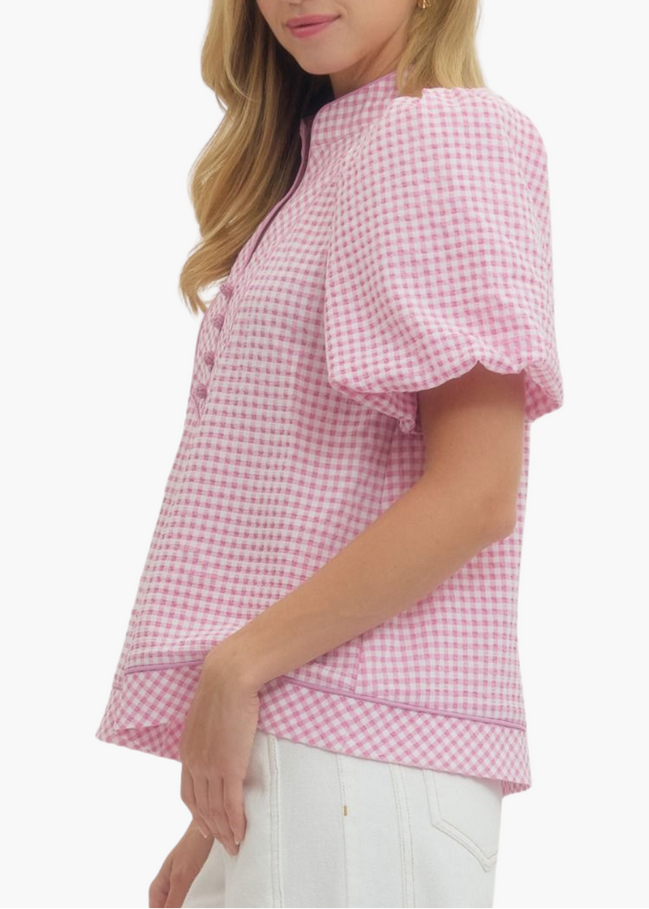 Summer Kaftan Top in Orchid