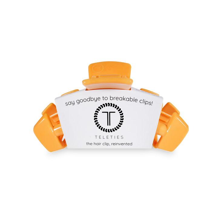 Classic Hair Clip in Mango for it!