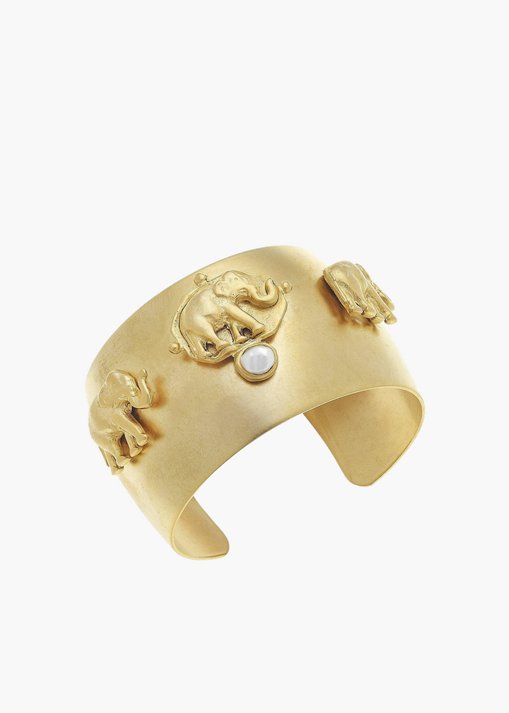 Elephant Pearl Cuff