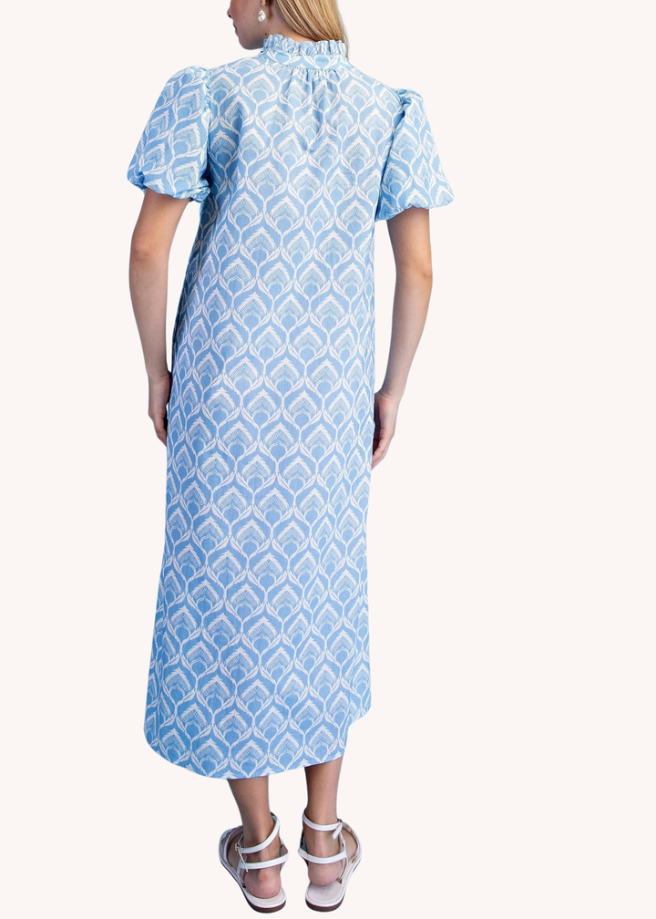 Lawson Midi Dress in Light Blue