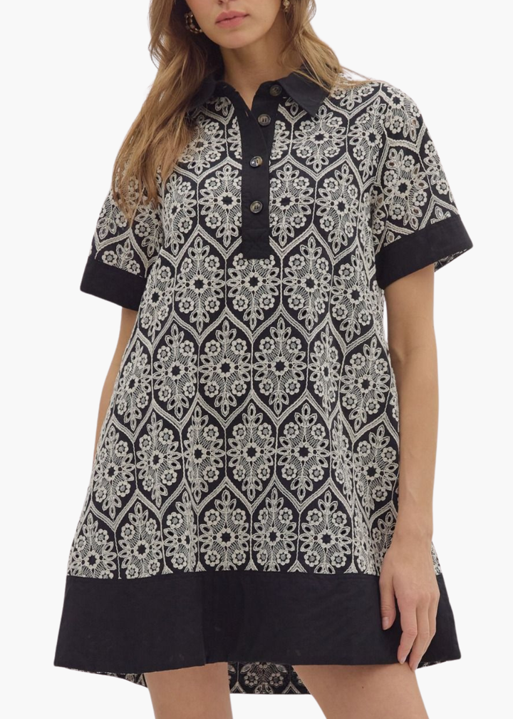 Beckett Dress in Black