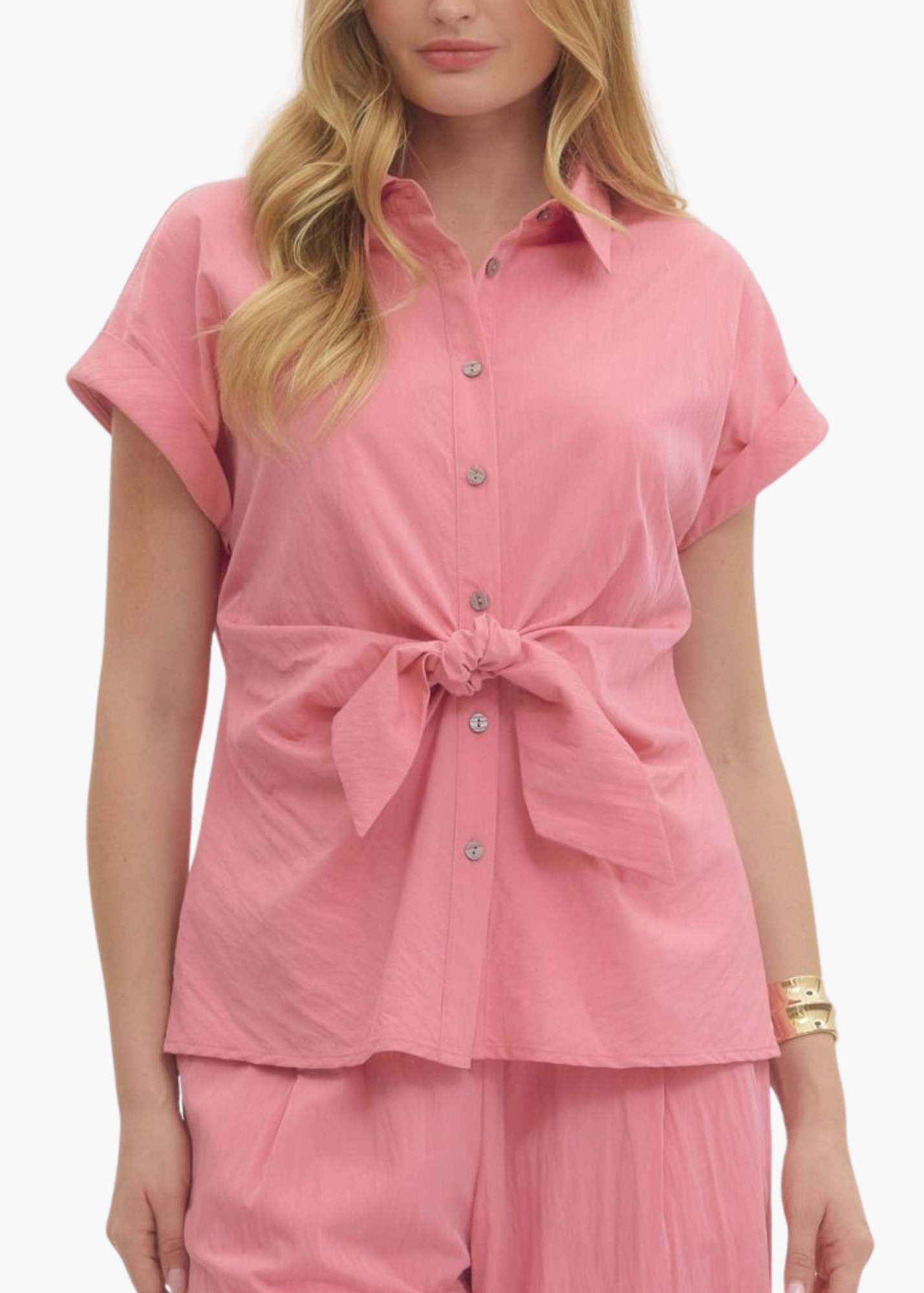 Mila Top in Light Pink