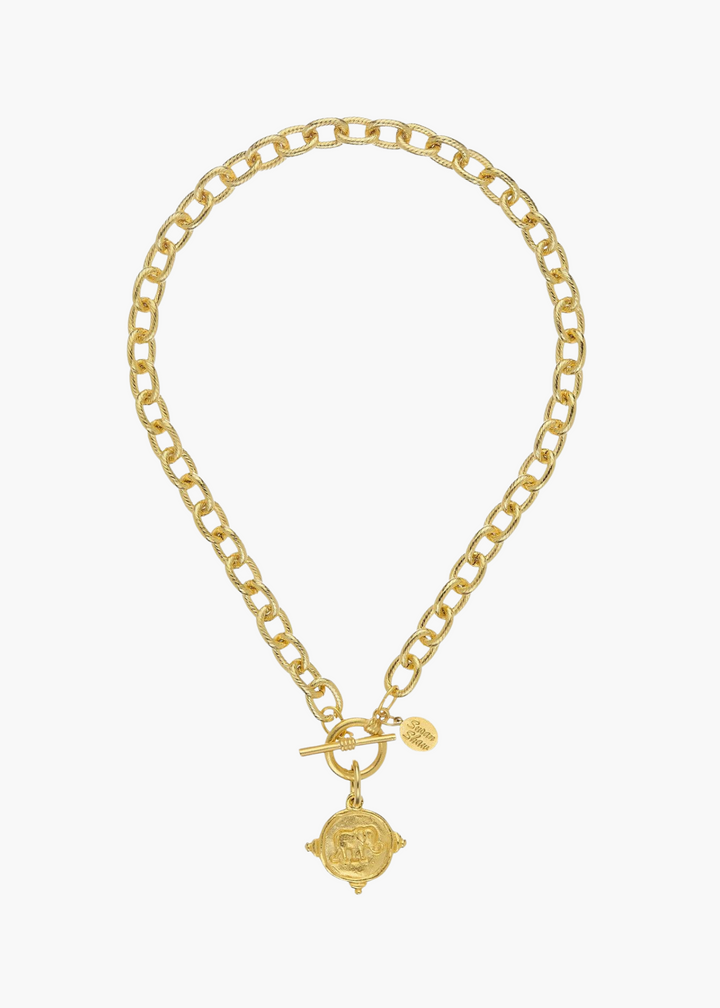 Elephant Toggle Necklace