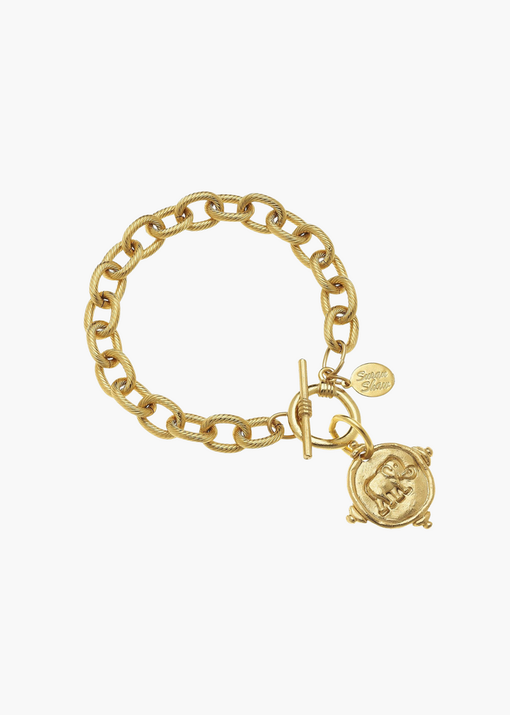 Elephant Intaglio Bracelet