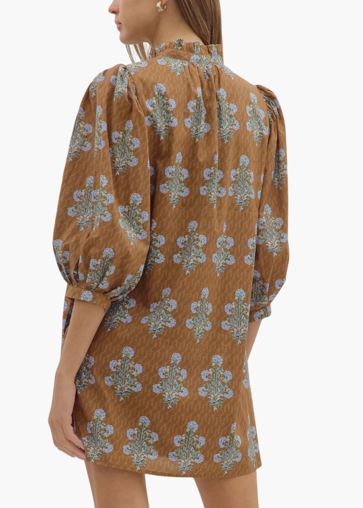 Leena Dress in Camel