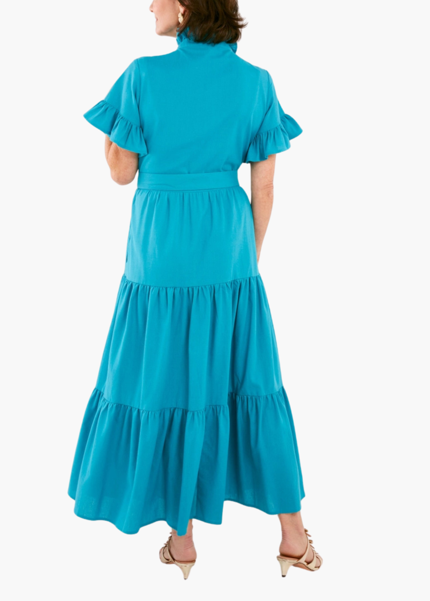 Sadie Maxi Dress in Coastal Blue