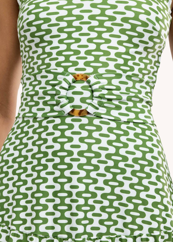Ginger Dress in Dirty Martini