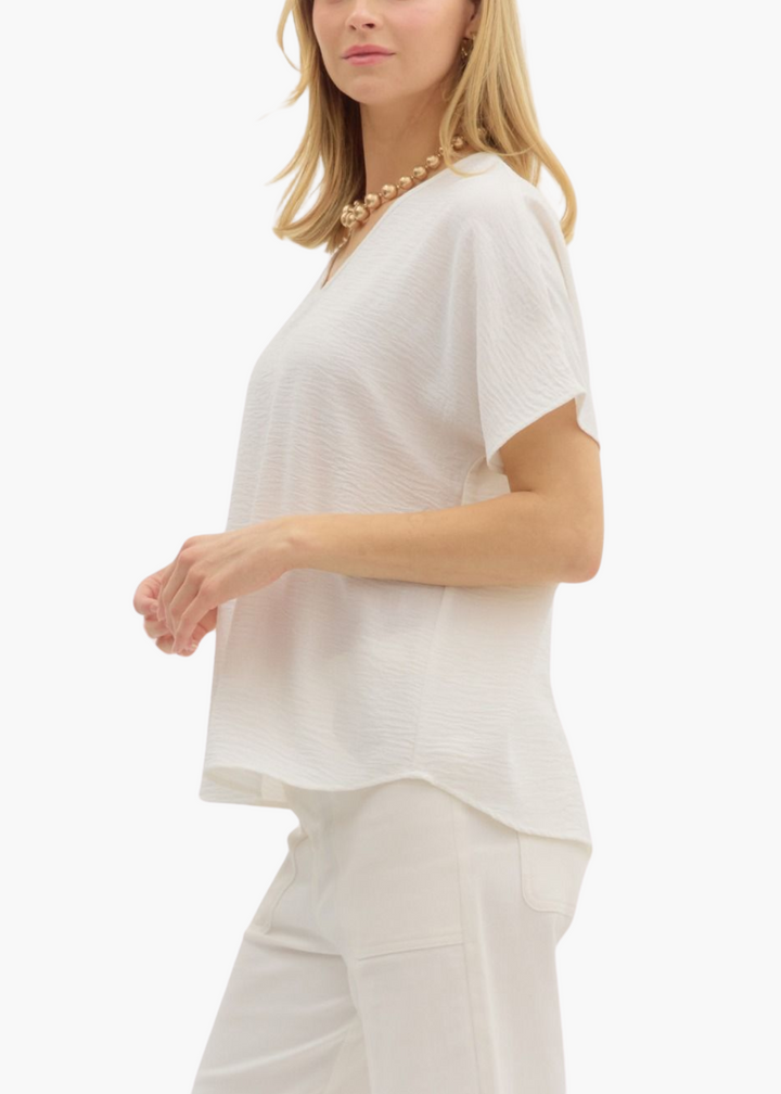 Dana Top in White