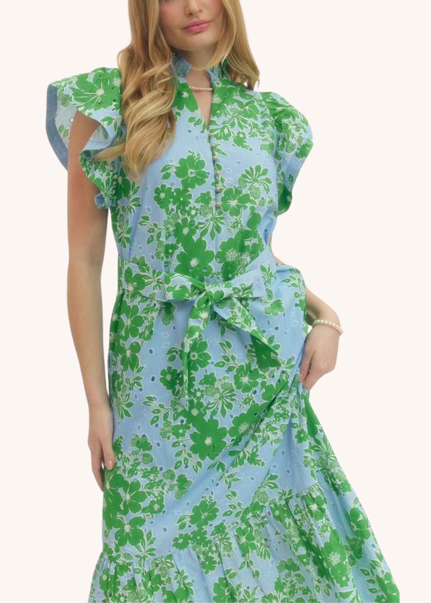Miller Dress in Blue