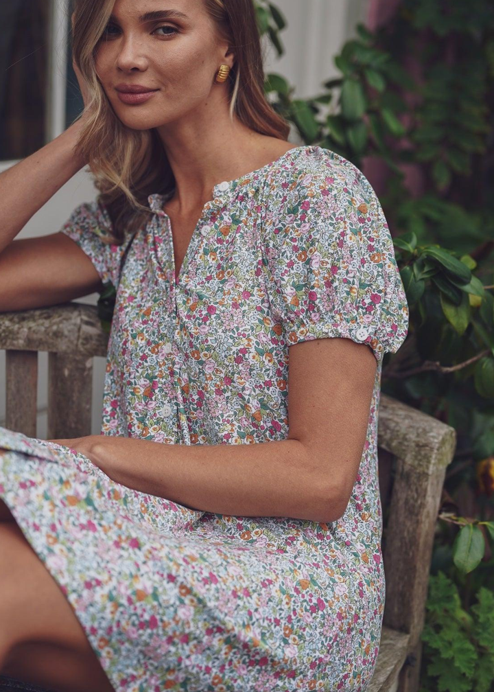 Posie Dress in Sorbet Bouquet