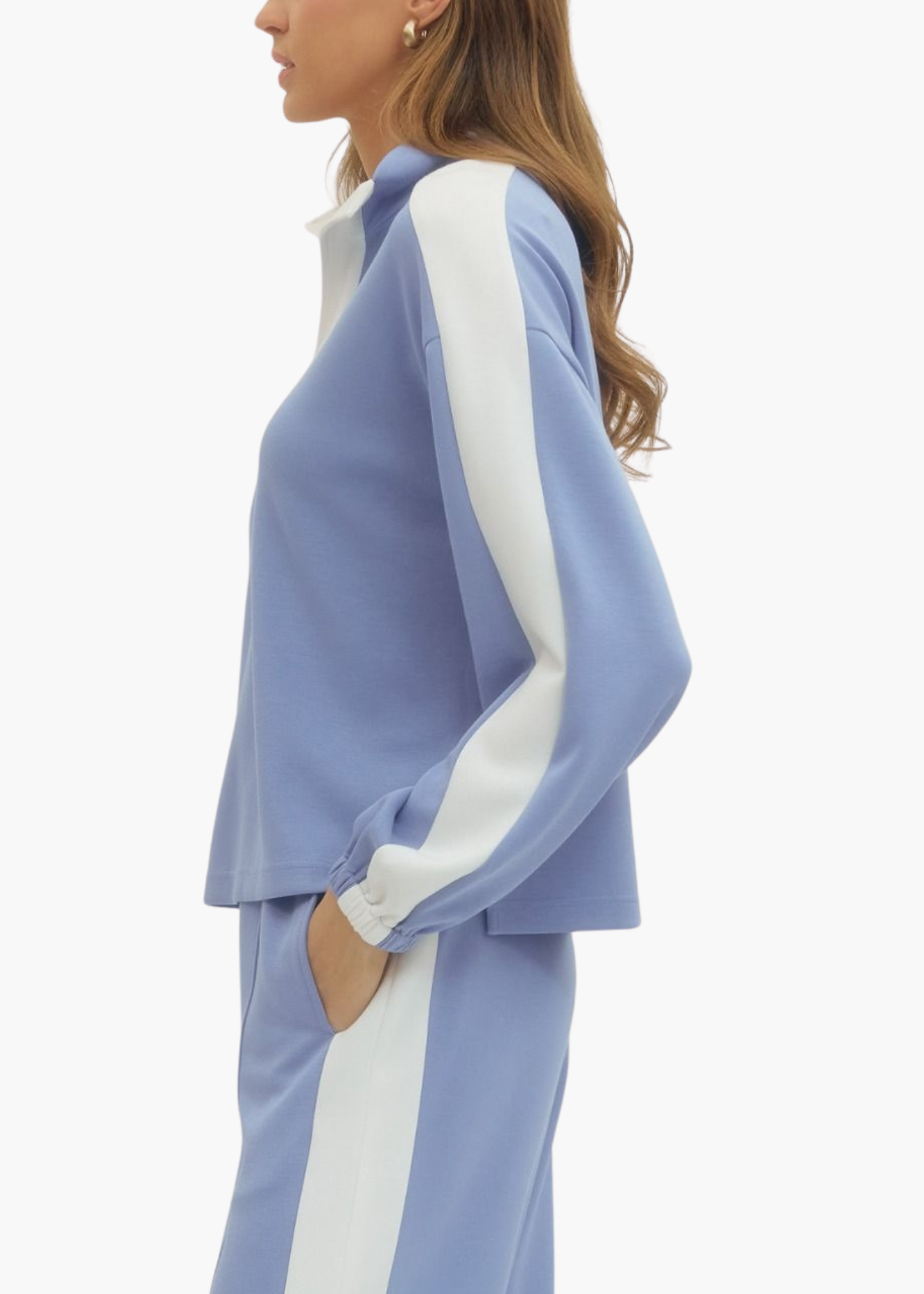 Maura Pullover in Light Blue