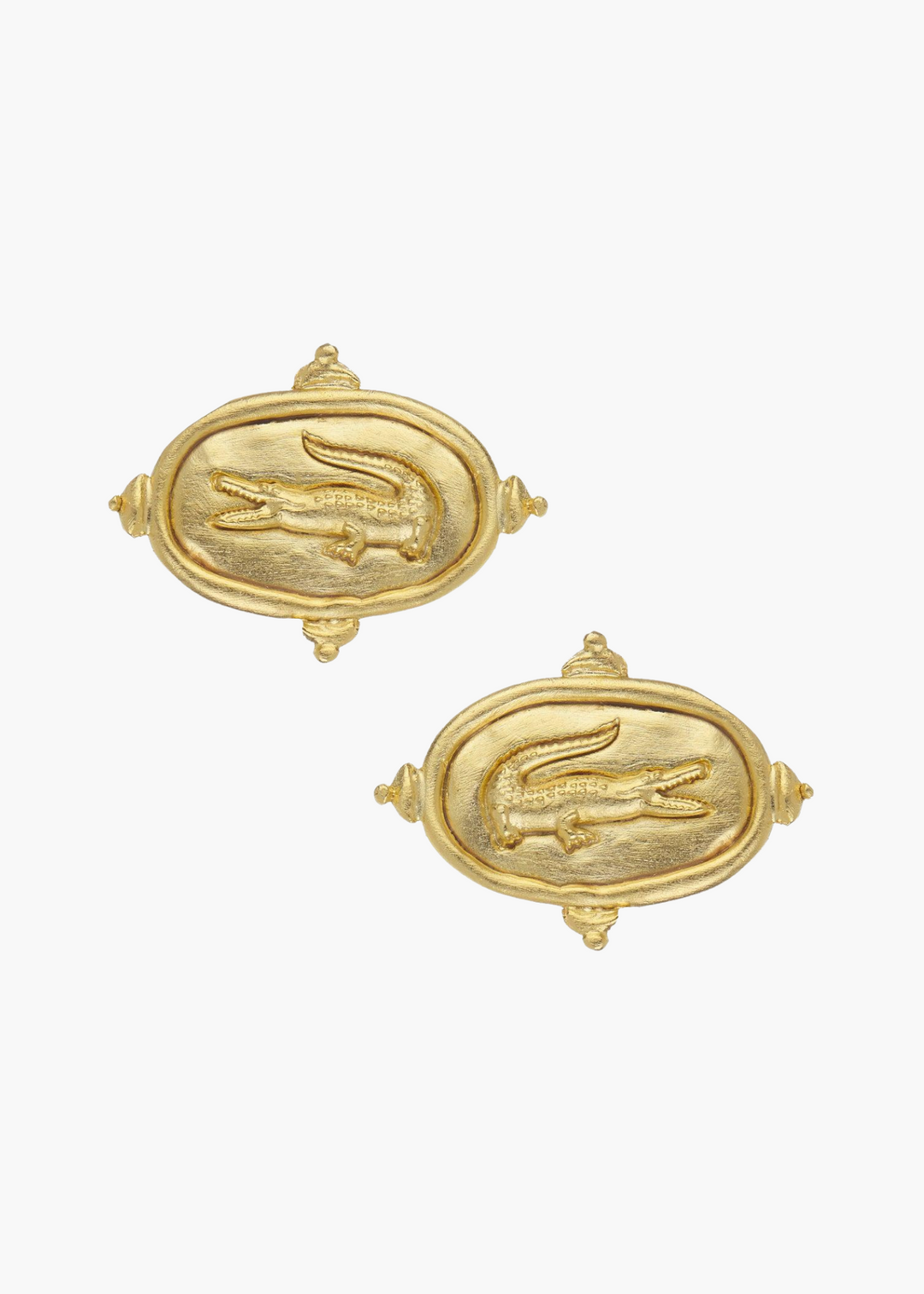 Alligator Intaglio Studs