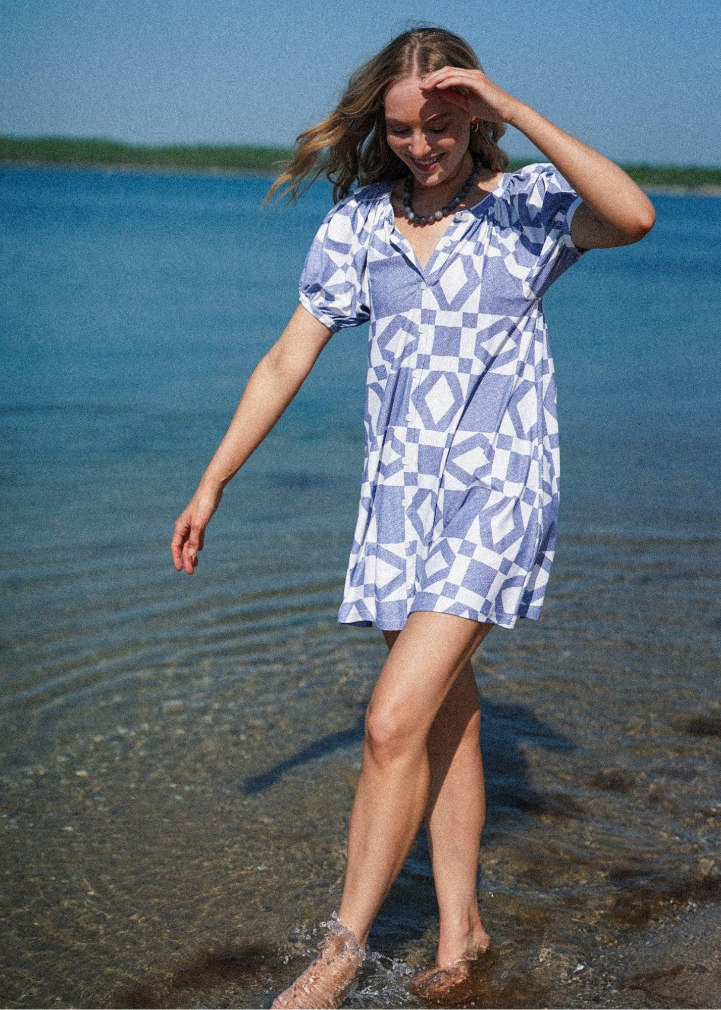 Posie Dress in Flower Patch