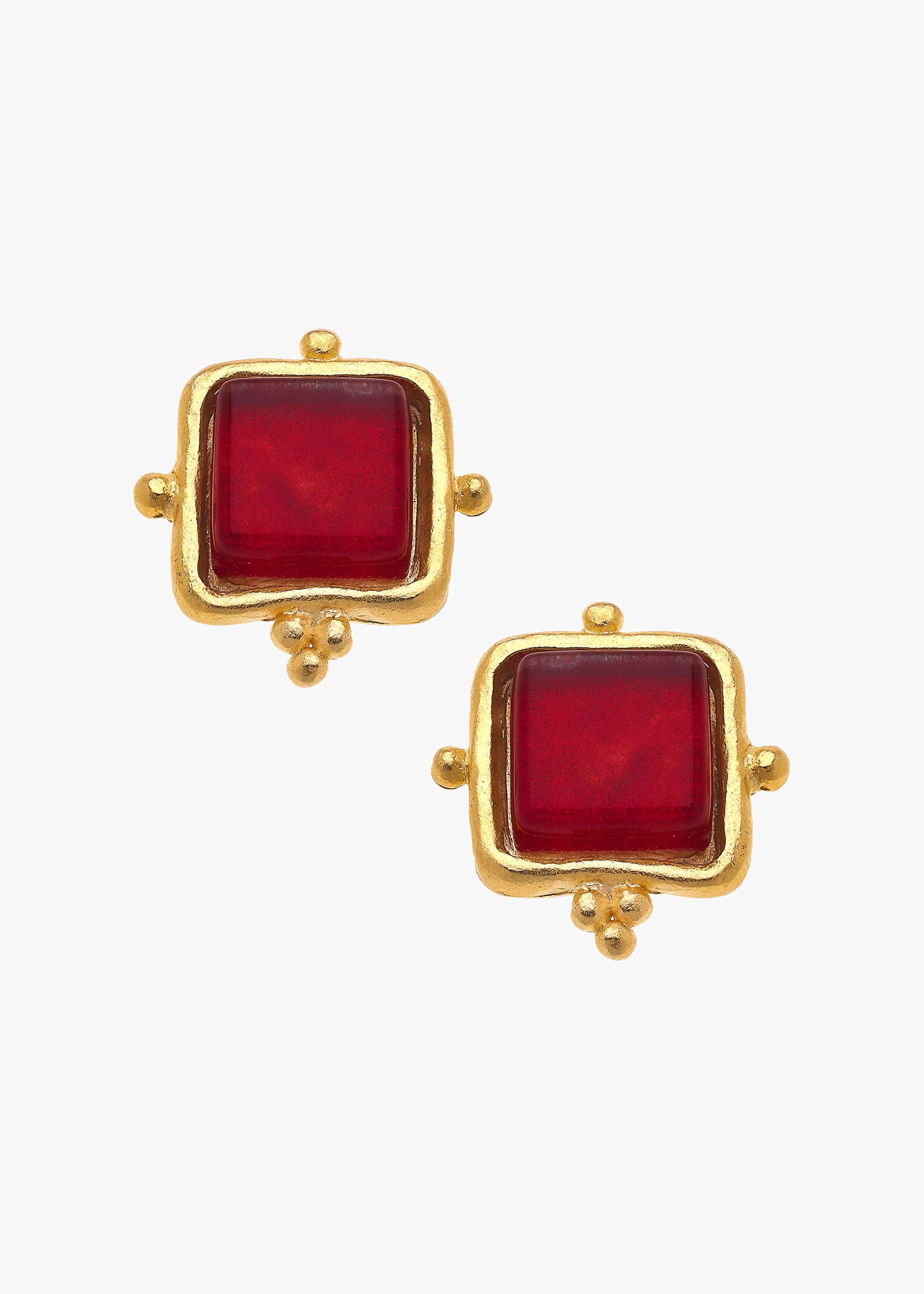 Madeline Studs in Scarlet