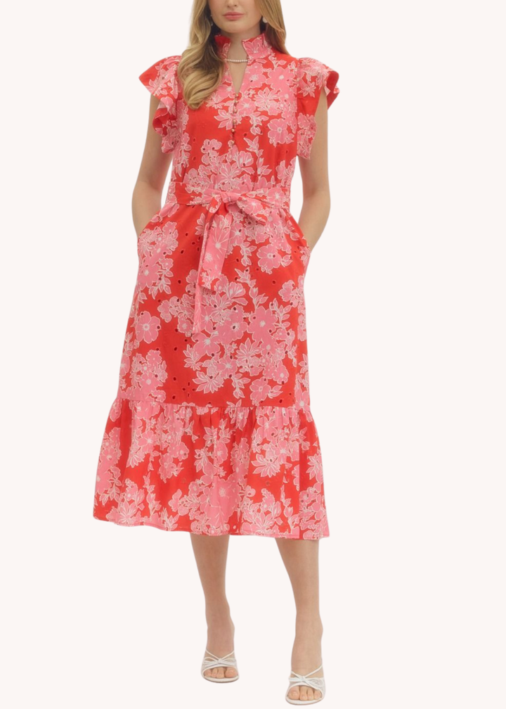 Miller Dress in Red