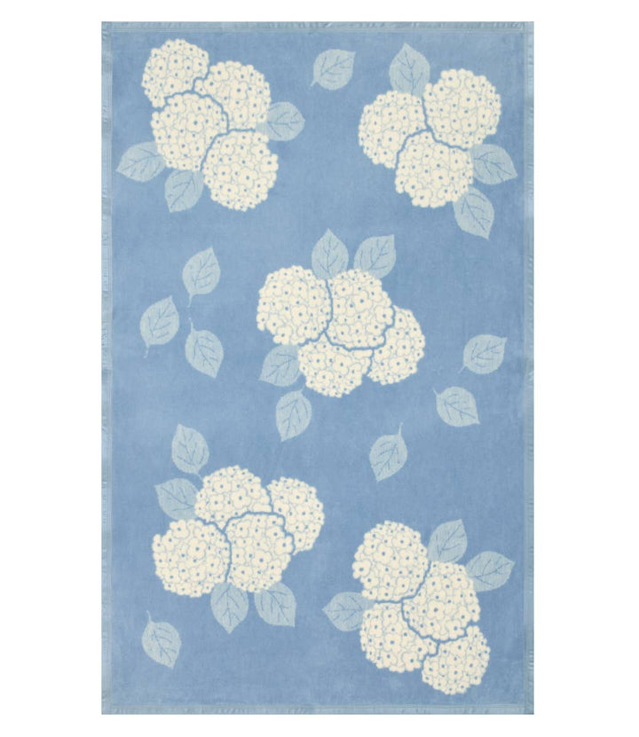 Chappy Wrap Blanket in Hydrangeas Bluebell