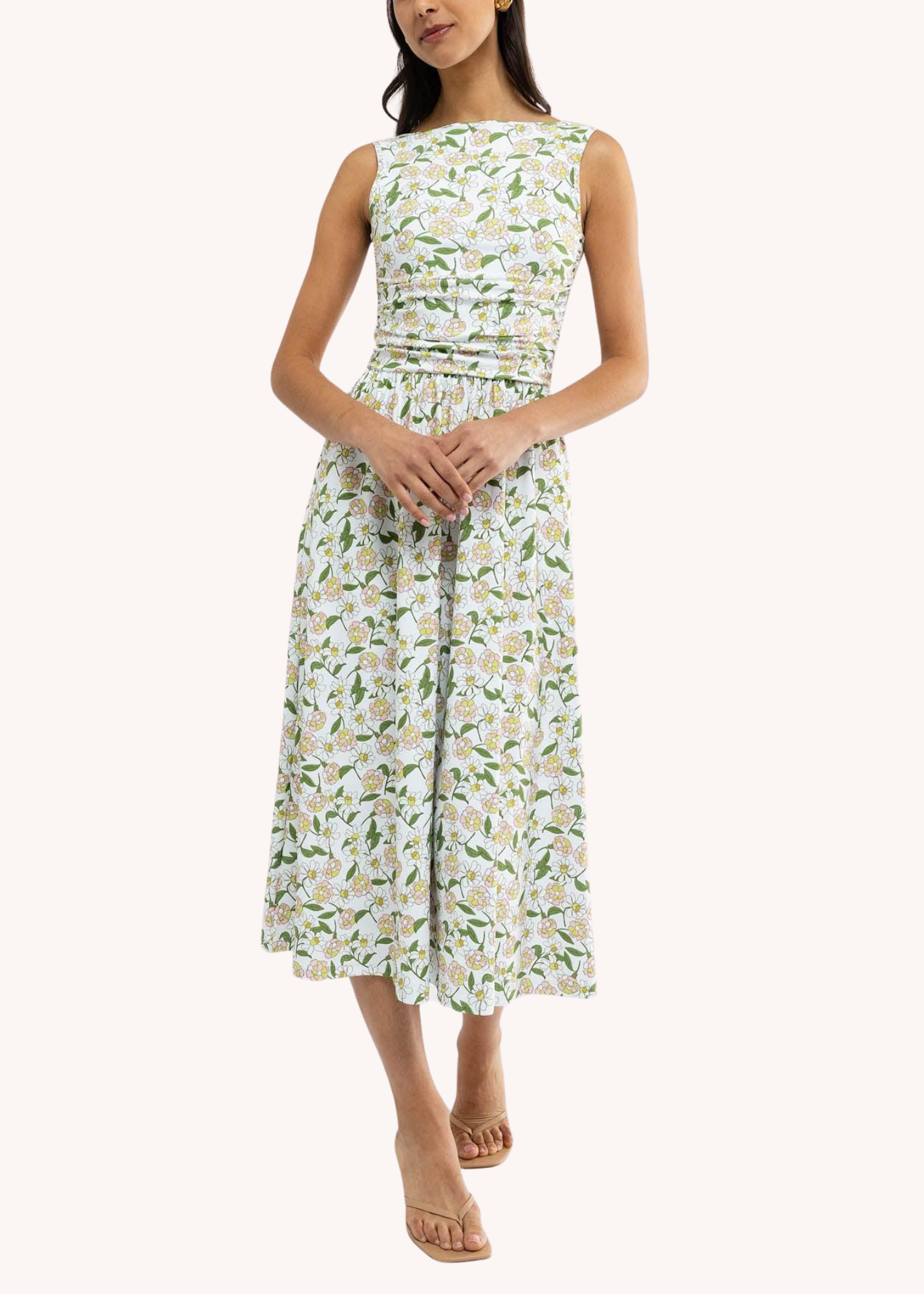 Izzy Dress in Oopsy Daisies